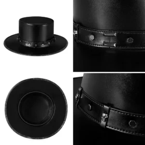 Sombrero Doctor Peste Steampunk Ala Ancha