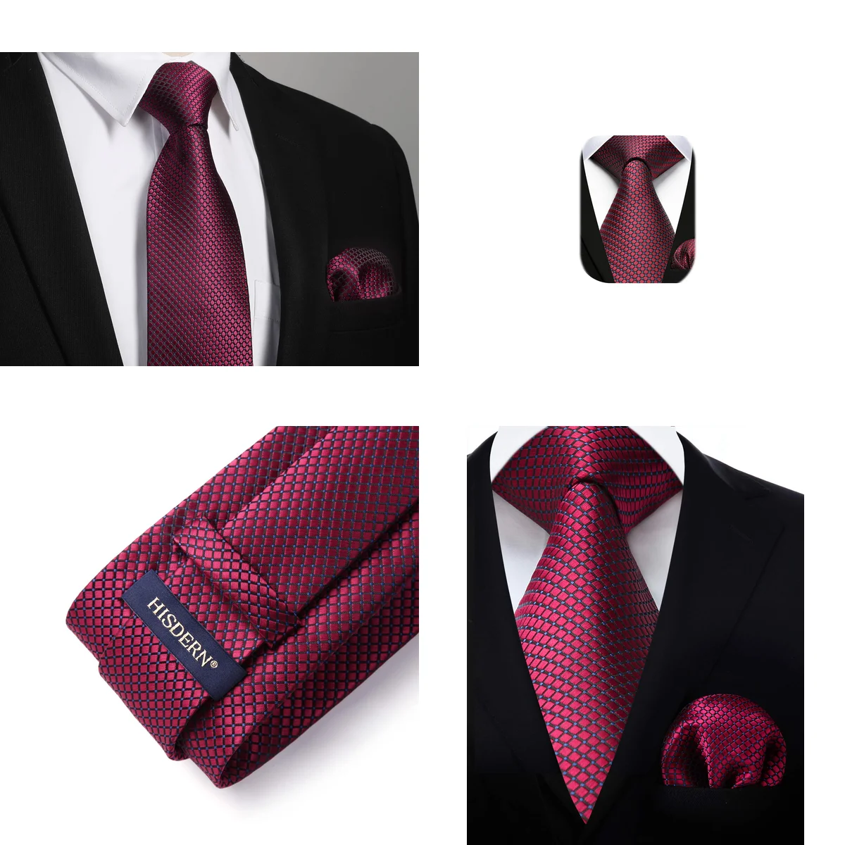 Corbata Cuadros HISDERN: Elegancia Gótica y Punk