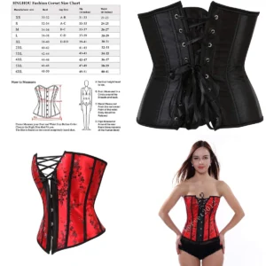 Corsé Satén Overbust: Estilo y Soporte Definido