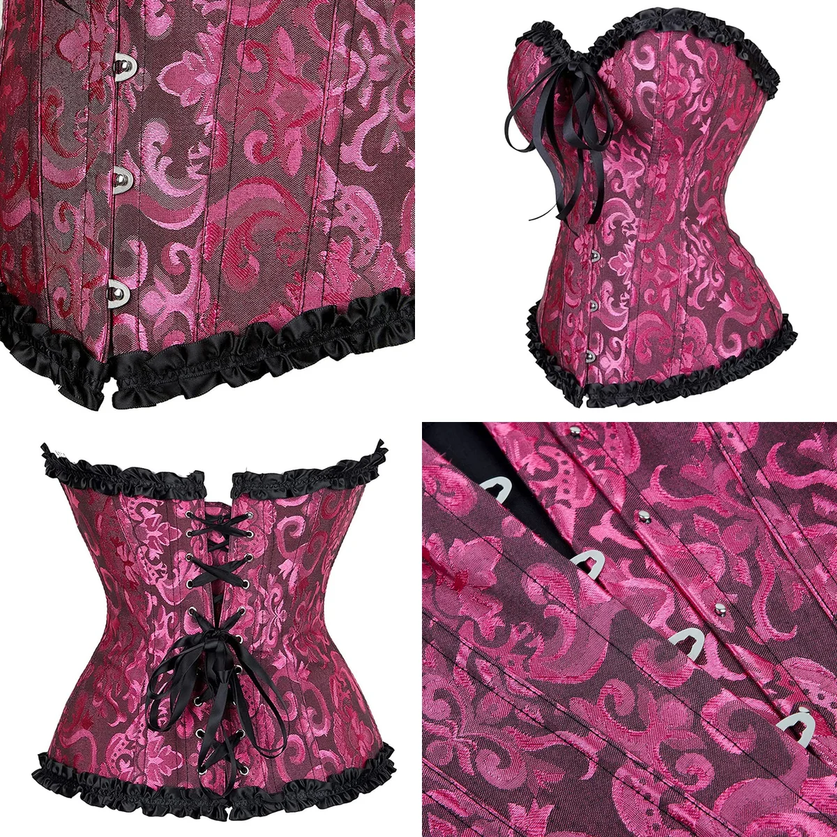 Corsé Burlesque Hengzhifeng: Estilo y Confianza para Noches Alternativas