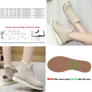 Botas Nieve Mujer IQYU: Calidez Gótica y Punk