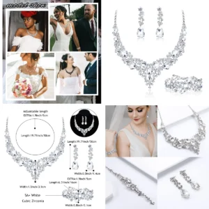 Conjunto Novia Vintage: Brillo Sutil o Atrezo Festivo