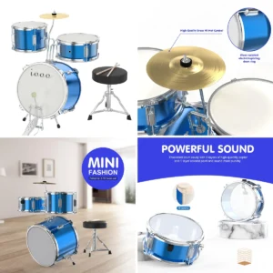 Batería Infantil iooo: Ritmo y Diversión para Pequeños Rockstars