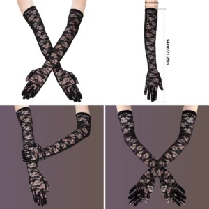 Guantes de Encaje Vintage: Elegancia Gótica para tu Look