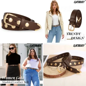 Cinturón Punk Hebilla Metálica: Estilo Rockero y Duradero