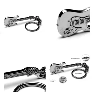 Llavero Guitarra Stratocaster: Detalle Auténtico