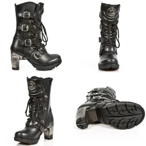 Botas New Rock M.TR003-S1: Elegancia Gótica para el Día a Día