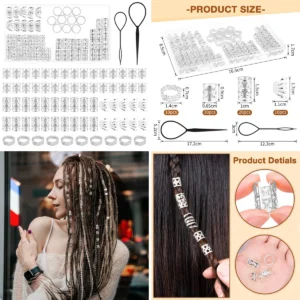 Anillos para Trenzas: Estilo Punk y Metal sin Complicaciones