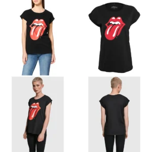 Camiseta Rolling Stones Mujer: Icónica y Cómoda
