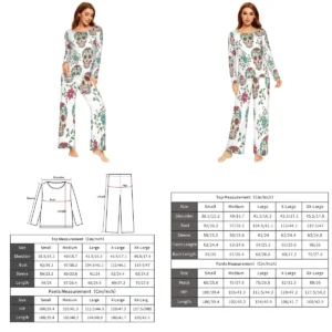 Pijama Calavera Flores: Comodidad Nocturna Alternativa