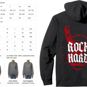 Sudadera con Capucha: El Grito Metalero Que Buscas