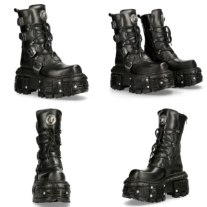 Botas New Rock Góticas: Estilo Motero Imparable