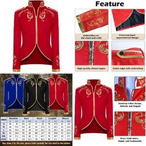 Abrigo Steampunk Gótico: Estilo Victoriano para Eventos Especiales