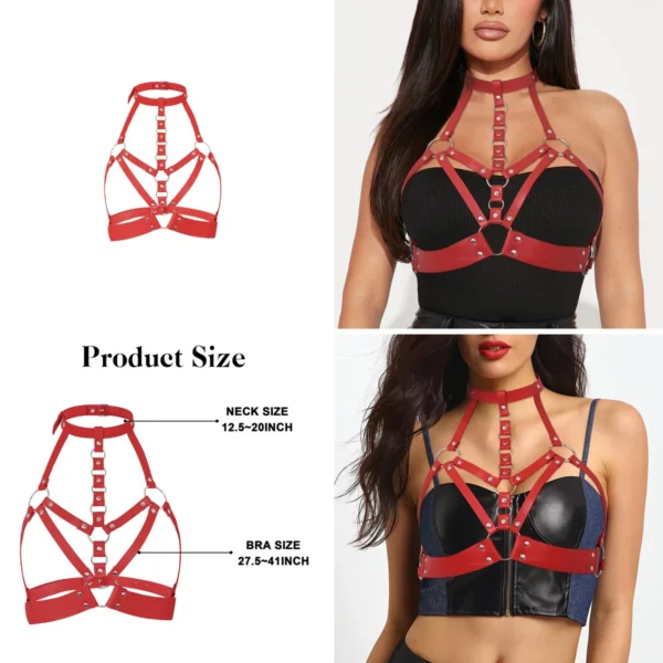 Cadena Pecho Punk Navoky: ¡Eleva tu Look Alternativo!