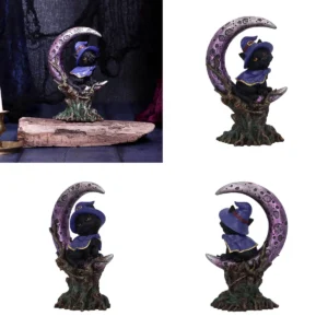 Figura Gato Coven Keepers: El Toque Oscuro para tu Santuario