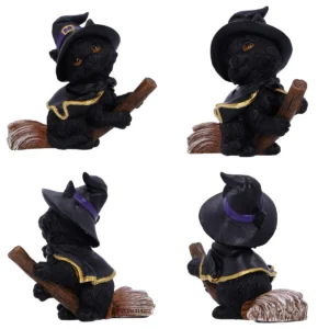 Figura Gato Negro Bruja Nemesis Now: Encanto Oscuro
