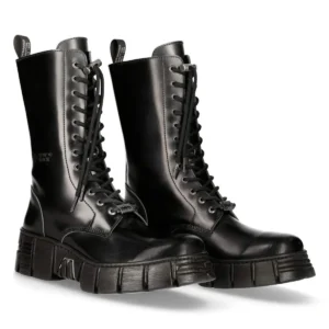 New Rock Antik Black: Estilo Gótico Impecable