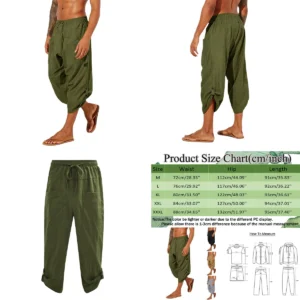 Pantalones Pirata Vikingo: Comodidad y Estilo Alternativo