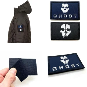 Parches Tácticos Calavera Fantasma: Estilo Airsoft y Cosplay