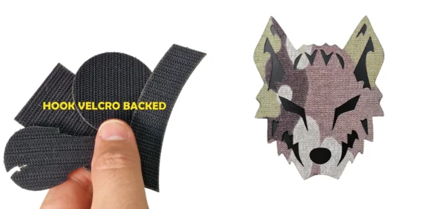 Parche Táctico Lobo Multicam: Estilo Veterano para tu Equipo