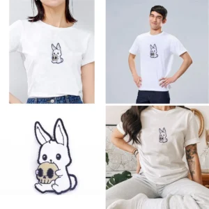 Parche Conejo Calavera: Rock & Goth para tu Estilo