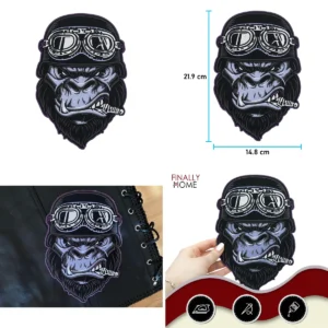 Parche Gorilla XXL: Personaliza tu Chaleco de Cuero