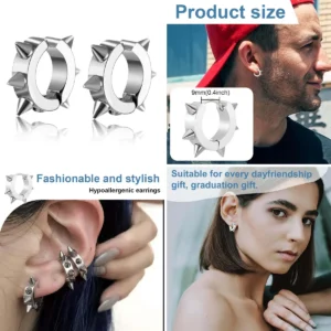 Aros Punk Remachados: Estilo Gótico y Metal Duradero