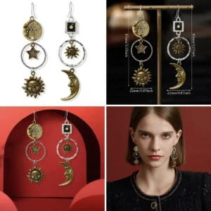 Pendientes Punk Steampunk: Vuelo Vintage para tu Estilo