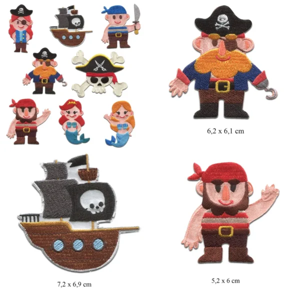 Parches Pirata Termo-Adhesivos: ¡Dale Caña a tu Estilo!