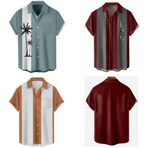 Camisa Retro Guayabera: Estilo Único para Hombres Audaces