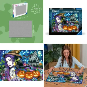Puzzle Halloween 1000 Piezas: Calidad Premium