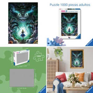 Puzzle Alicia: Desafío Visual para Mentes Oscuras