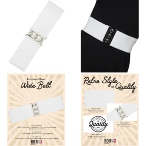 Ro Rox: Cinturón Vintage Elástico para Definir tu Estilo