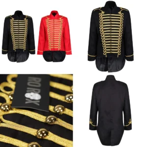 Chaqueta Gótica Ro Rox: Estilo Parade con Toque Dramático