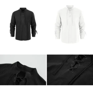 Camisa Steampunk Victoriana: Estilo y Comodidad Única