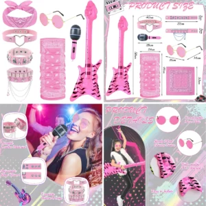 Kit Rockero Extremo: ¡Desata tu Espíritu Gótico y Metal!