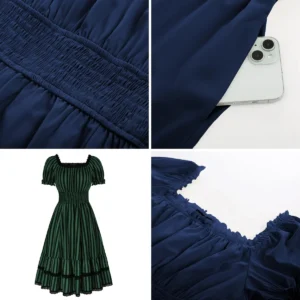 Vestido Encaje Steampunk Rockabilly: ¡Estilo Gótico Auténtico!