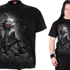Camiseta Spiral Grave Walker: Estilo Oscuro Auténtico