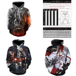 Sudadera Caballero Templario: Fe y Coraje Oscuro