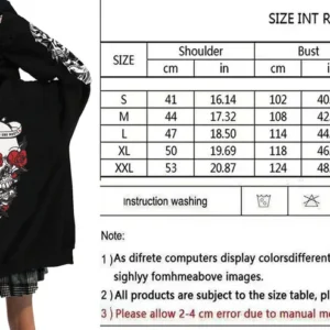 Sudadera Y2K Calavera: Estilo Gótico y Urbano