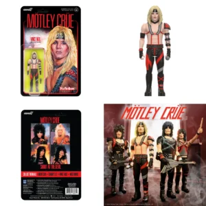Vince Neil Mötley Crüe: Figura Coleccionable ¡Edición Limitada!
