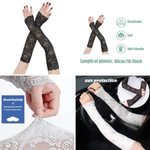 Guantes de Encaje Largo: Elegancia y Estilo Alternativo