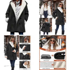 Abrigo Polar Svanco: Calidez Gótica y Estilo Punk