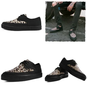 T.U.K. Creeper Puntiagudas: Estilo Punk y Rock para Tu Look