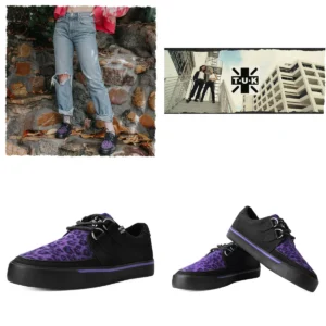 T.U.K. Creeper: Estilo Gótico y Rockero con Cordones