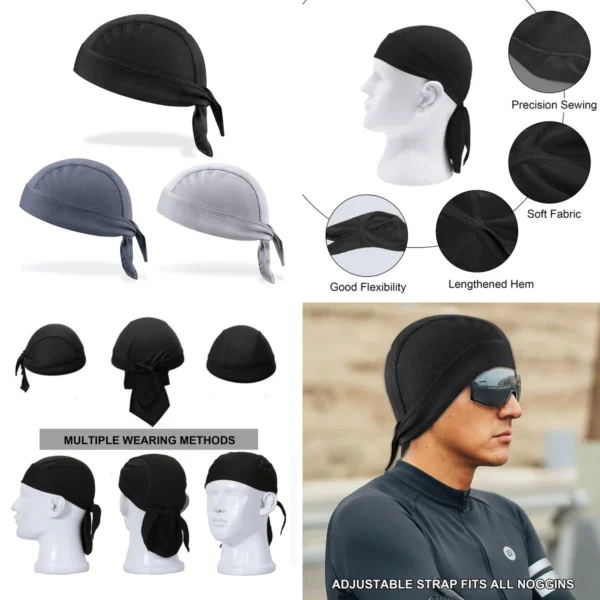 Bandanas Pirata Multifunción: Estilo y Comodidad