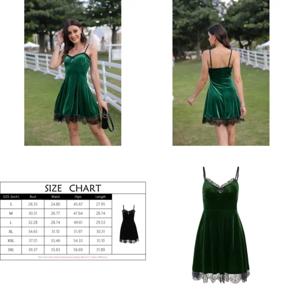 Minivestido Gótico Punk: Encanto Oscuro con Advertencia