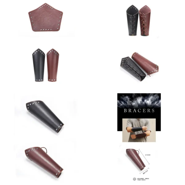 Brazaletes Vikingos: Estilo Medieval para tus Aventuras