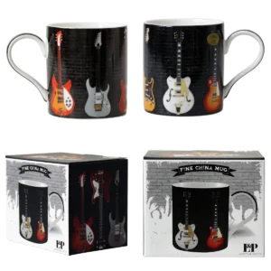 Taza Rock & Roll The Leonardo Collection: ¡Estilo Gótico y Calidad!