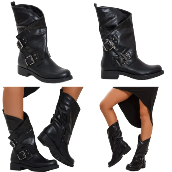 Botas Biker Toocool SA9907: Estilo Urbano y Rockero